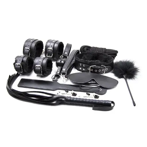 [332400033] Coffret BDSM 10 pièces – Kit de découverte pour jeux sensuels